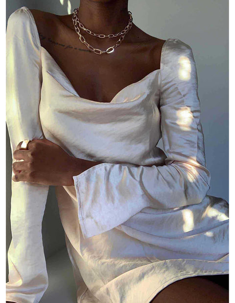 Camila Soft Silky Mini Dress