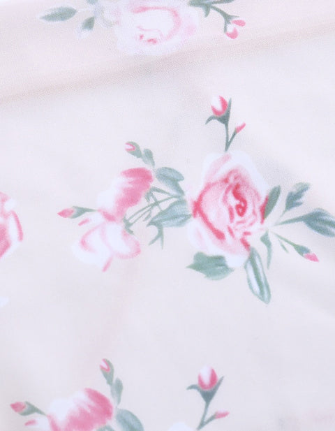 Gianna Open-back Floral Mini Dress