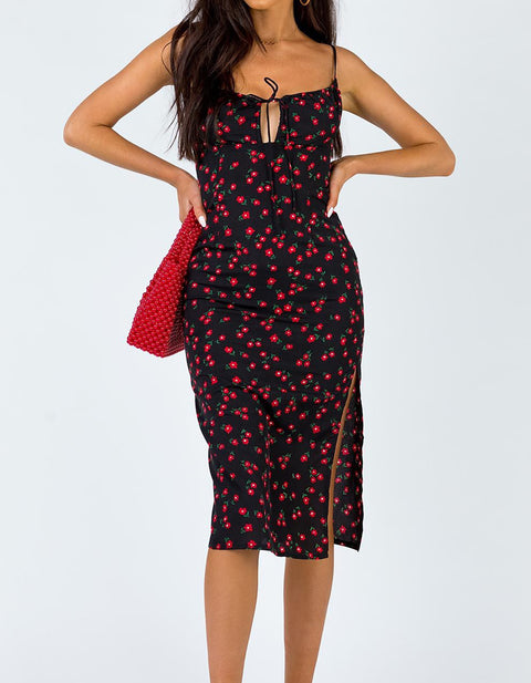 Kelly Floral Midi Dress