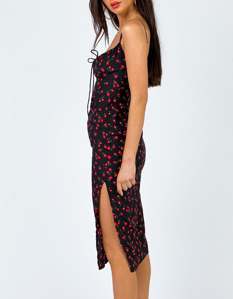 Kelly Floral Midi Dress