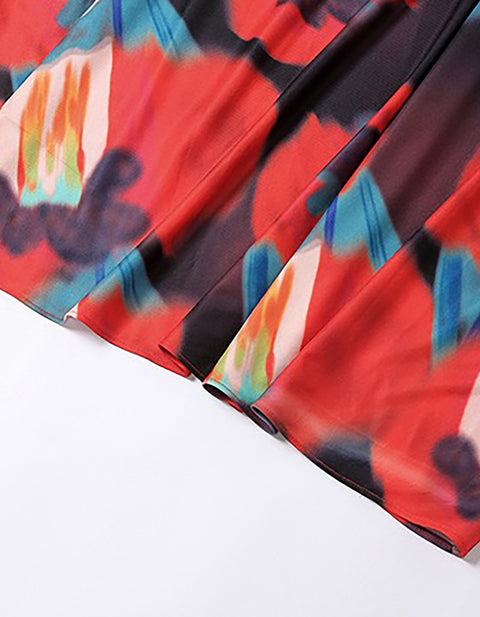 Kaitlyn Print Maxi Dress