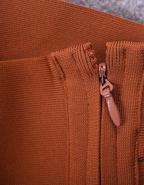 Yew Hollow Out Casual Dress