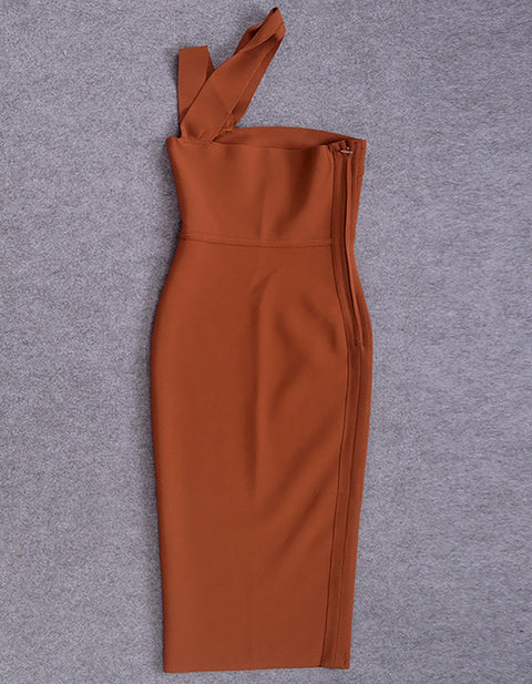 Yew Hollow Out Casual Dress