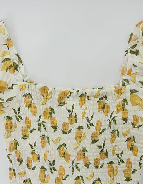 Emma Print Casual Dress