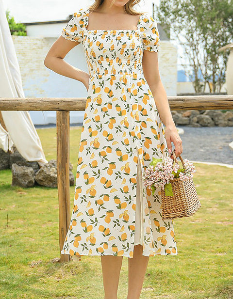 Emma Print Casual Dress