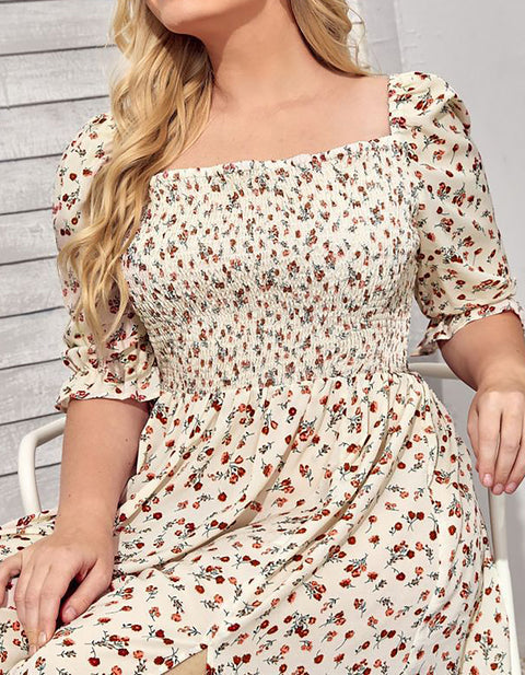 Ashley Loose Floral Dress