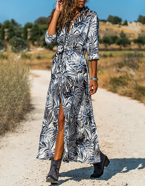 Fiona Print Maxi Dress