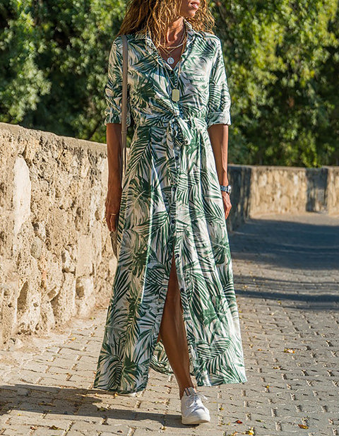 Fiona Print Maxi Dress