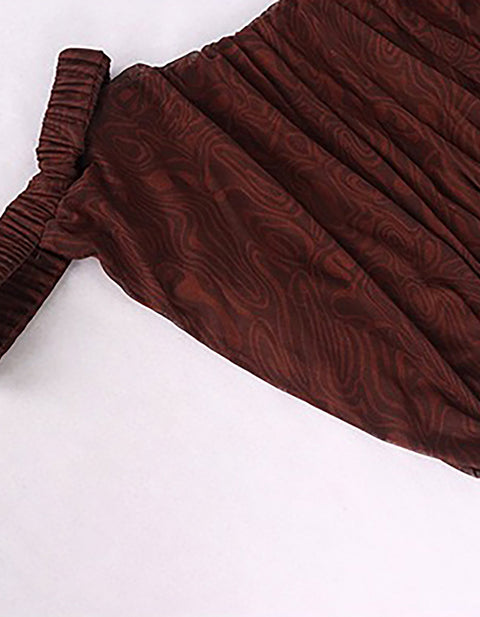 Datura Asymmetrical Casual Dress