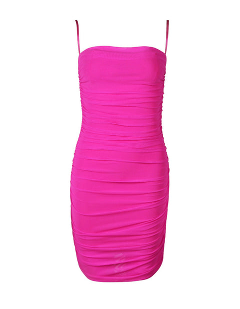 Elm Shirring Casual Dress