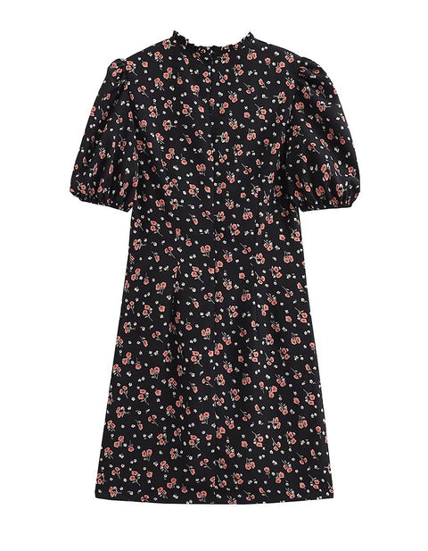 Emily Lantern Sleeve Mini Dress