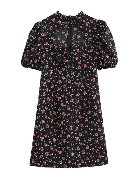 Emily Lantern Sleeve Mini Dress