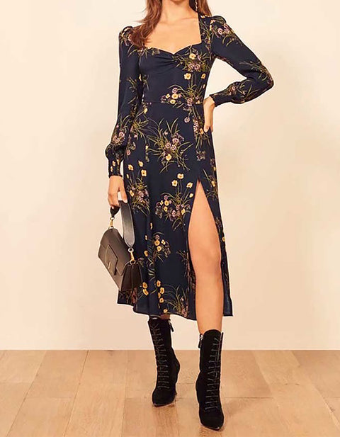 Kaylee Flower Print Dress