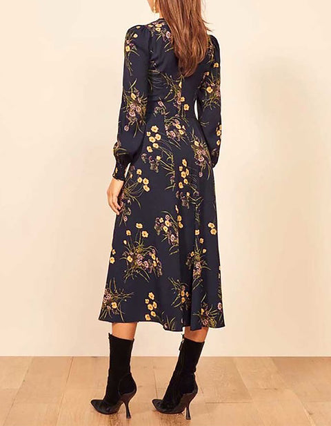 Kaylee Flower Print Dress