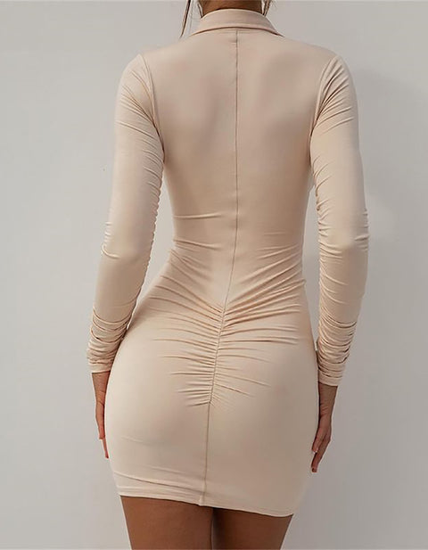 Begonia Mini Shirt Dress