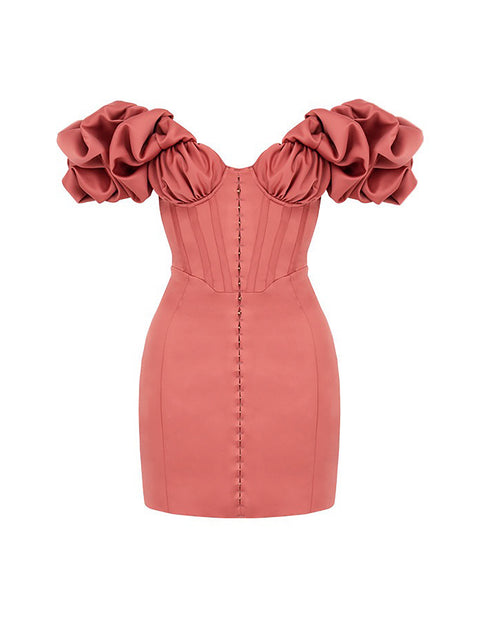Daphne Ruffles Casual Dress