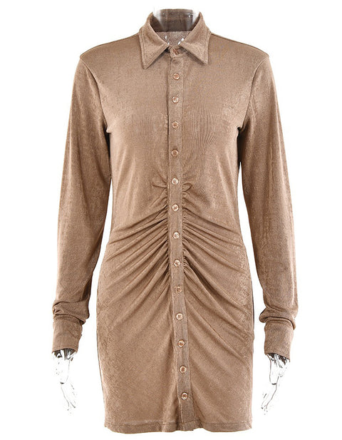 Augusta Shirt Mini Dress