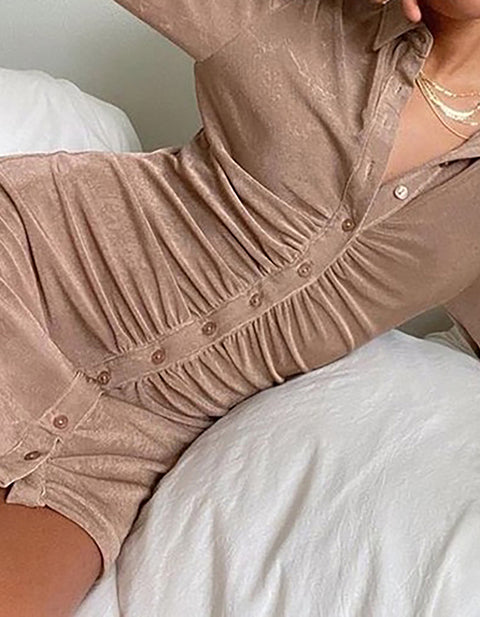 Augusta Shirt Mini Dress