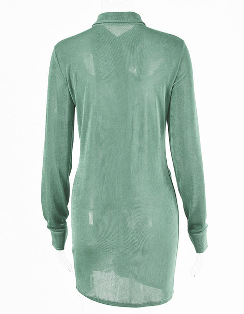 Augusta Shirt Mini Dress