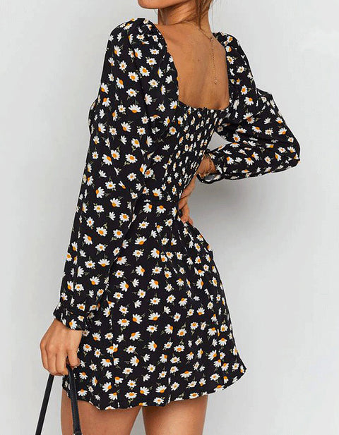 Bettina Flraol Mini Dress