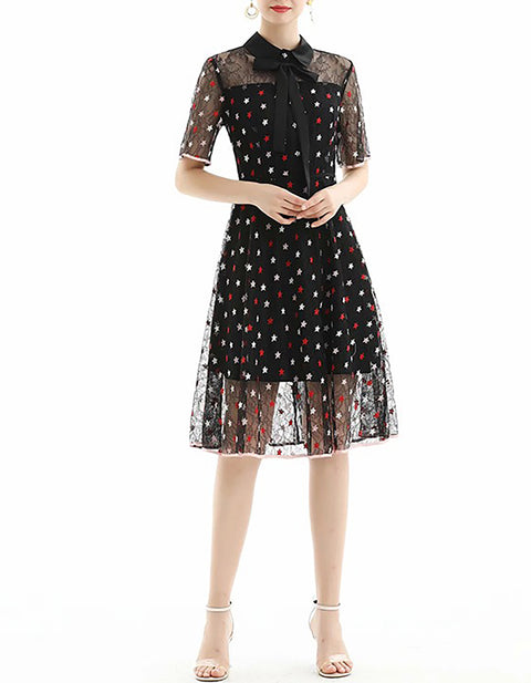 Alyssa Lace Midi Dress