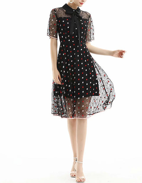Alyssa Lace Midi Dress