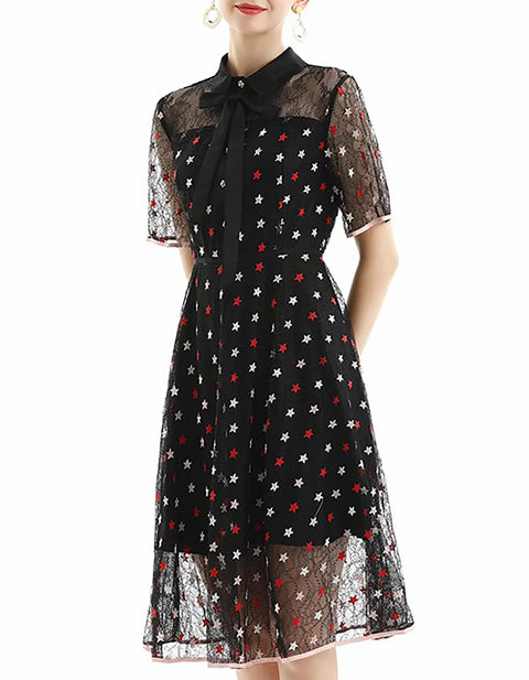 Alyssa Lace Midi Dress