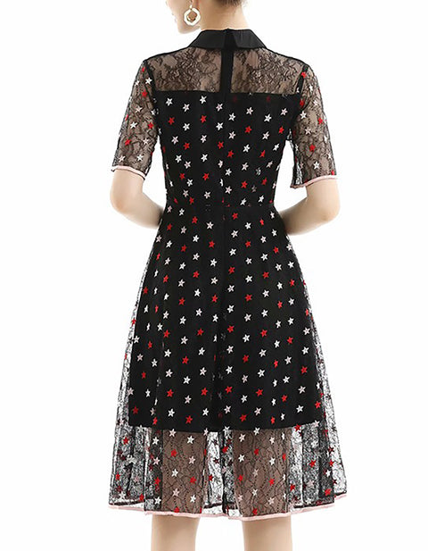 Alyssa Lace Midi Dress