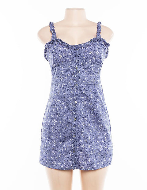 Stella Floral Ruffle Mini Dress