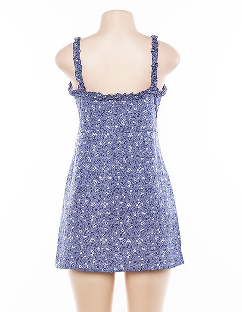 Stella Floral Ruffle Mini Dress