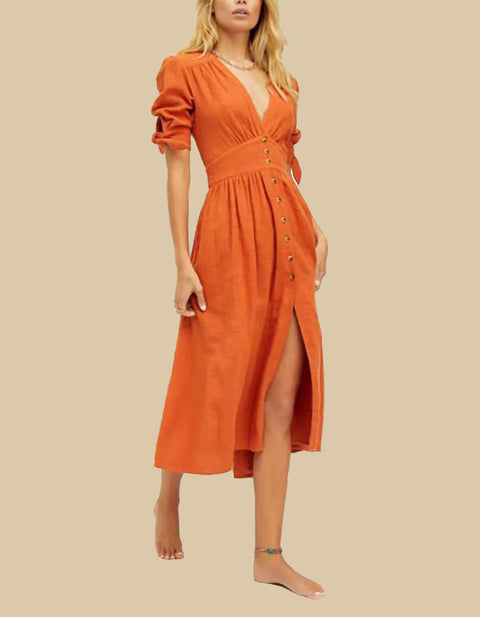 Sarah Casual Midi Dress