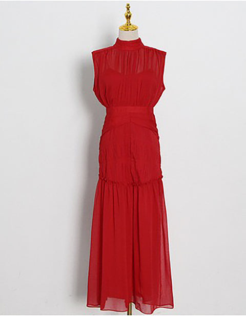 Zoe Chiffon Maxi Dress