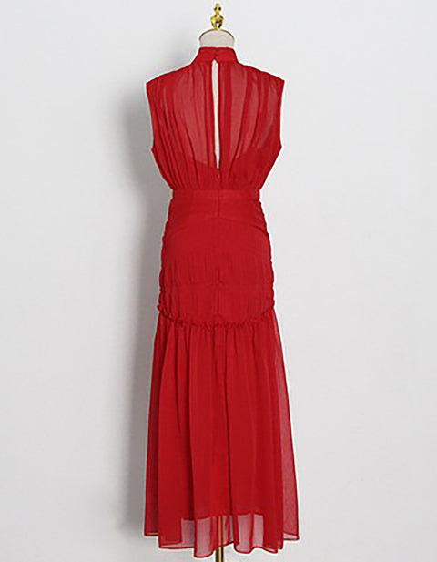 Zoe Chiffon Maxi Dress