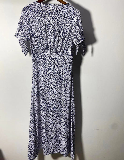 Kaylee Floral Button Midi Dress