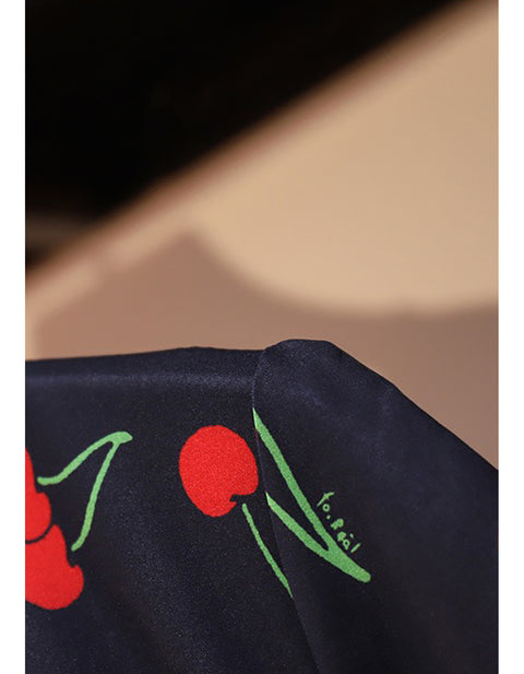 Kyra Fruit Print Dress