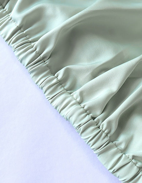 Grace Satin Maxi Dress