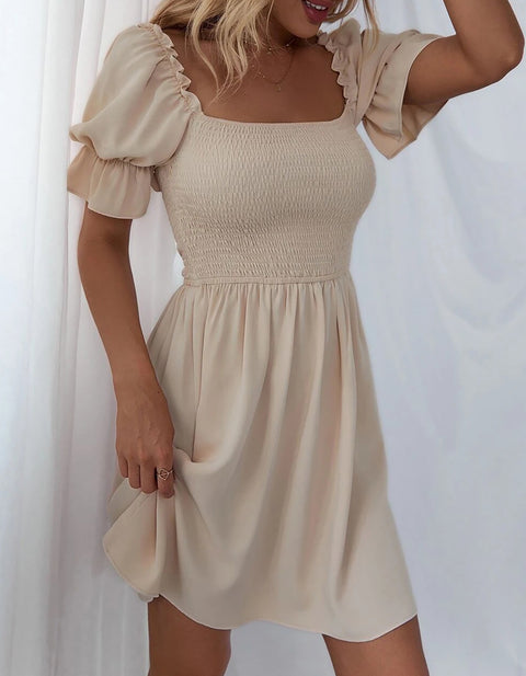 Kylie Solid Casual Dress