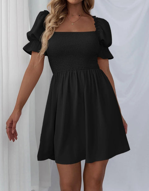 Kylie Solid Casual Dress