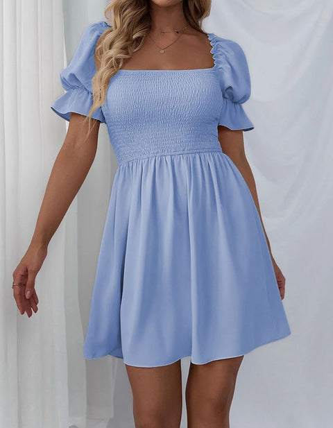 Kylie Solid Casual Dress