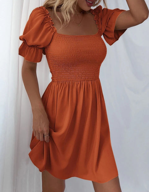 Kylie Solid Casual Dress