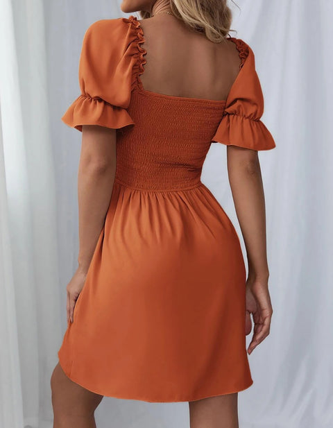 Kylie Solid Casual Dress