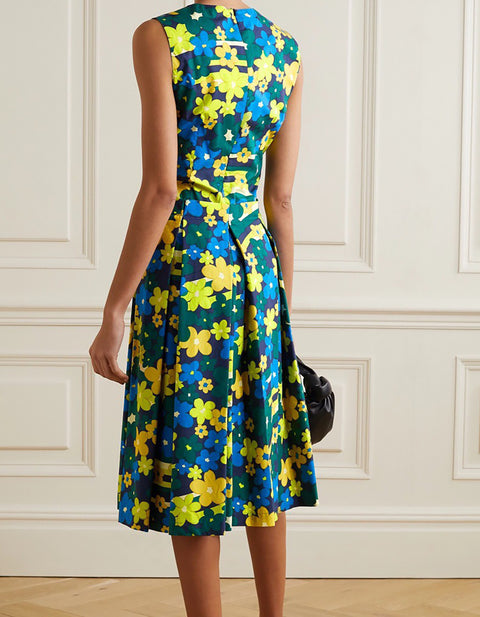 Emma Floral Midi Dress